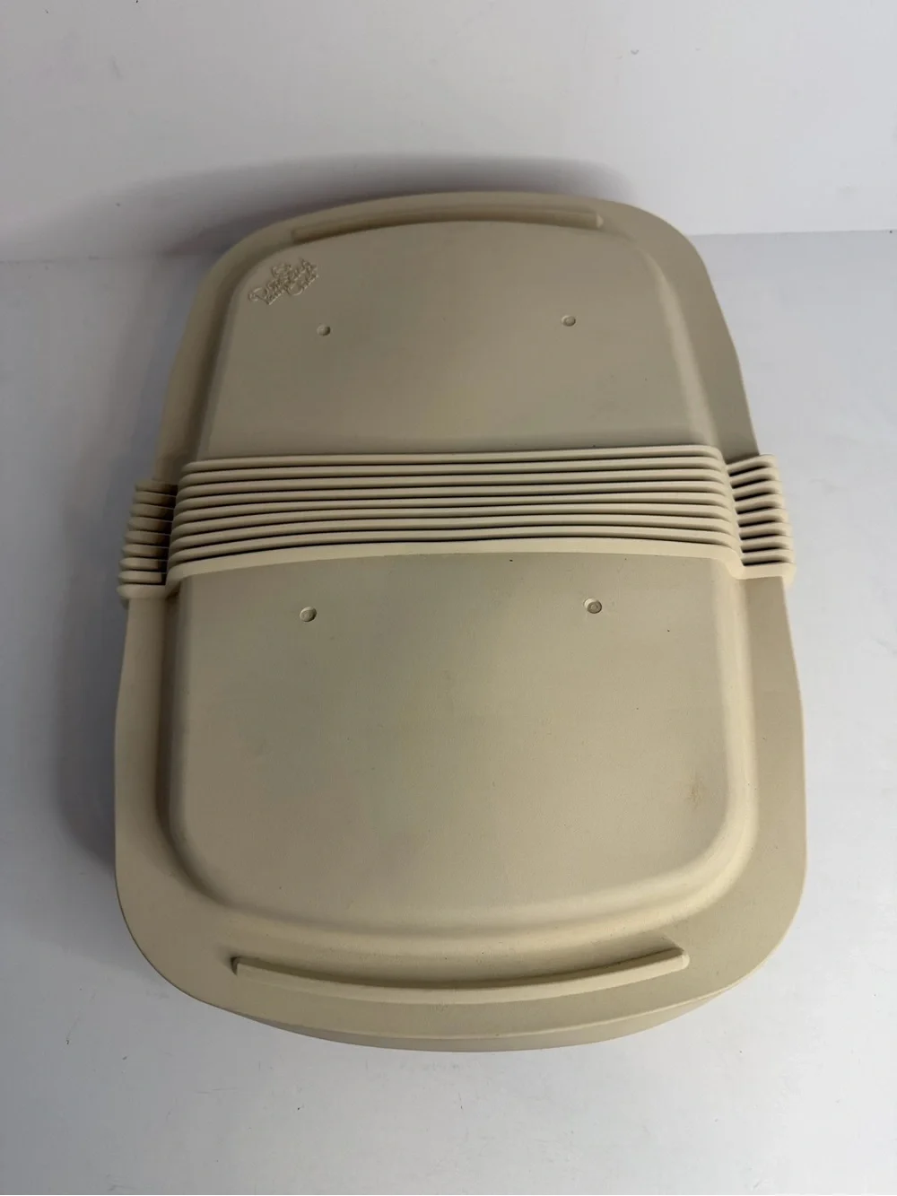 The Pampered Chef 9x13 Stoneware Baker with Lid Rectangular Baking Dish Vintage